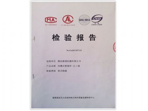 點(diǎn)擊查看詳細(xì)信息<br>標(biāo)題：檢測報(bào)告(正三通) 閱讀次數(shù)：4388